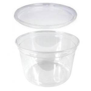 Deli Containers Plastic 16oz Clear with lids 240ct-online-candy-store-252