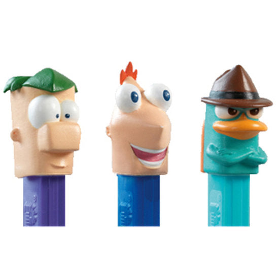 Pez Disney Phineas & Ferb Assorted 12ct-online-candy-store-52352