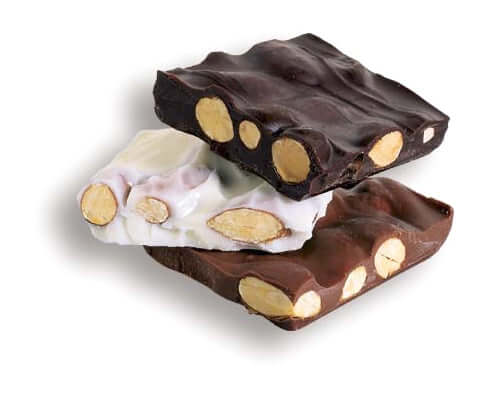 Asher Dark Chocolate Almond Bark  6lbs-online-candy-store-959