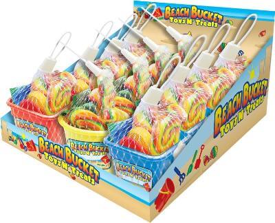 Beach Bucket Toys N Treats 12ct - Default Title Foreign Candy Company Candy Candy Store For Me