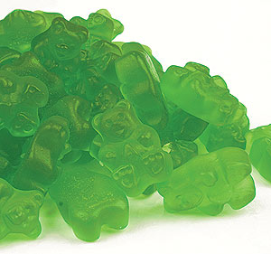 Albanese Gummi Bears Granny Smith Apple 5lb Bag-online-candy-store-6030