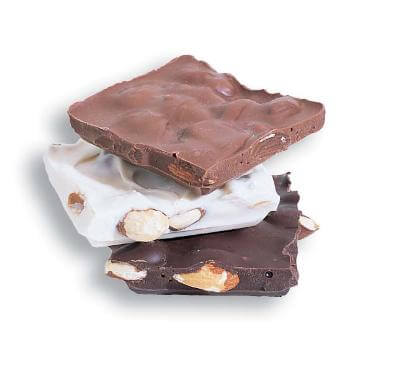 Asher Sugar Free Dark Almond Bark 6lb - Default Title Asher's Chocolates Fine Chocolate Candy Store For Me