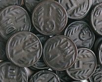 Verburg Licorice Coins 3/2.2lb-online-candy-store-60104