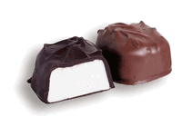 Asher Dark Chocolate Jumbo Vanilla Marshmallow  5lbs-online-candy-store-1018