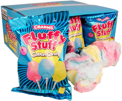 Charms Fluffy Stuff Cotton Candy Mini 1 oz Bag 12ct-online-candy-store-349