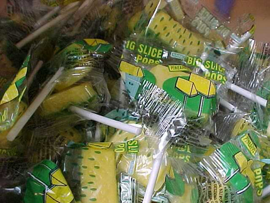 Alberts Big Slice Pop Pineapple  48ct-online-candy-store-343