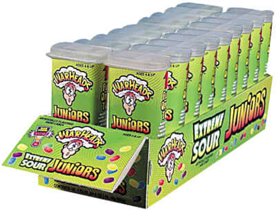 Warheads Extreme Sour Juniors Candy Dispensers 1.75oz 18ct-online-candy-store-52473