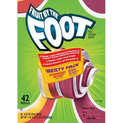 Fruit By The Foot Variety Pack 36ct