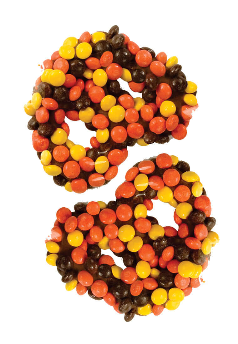 Asher Milk Gourmet Pretzel with Reeses Pieces 6lb *Fragile Item*-online-candy-store-1005