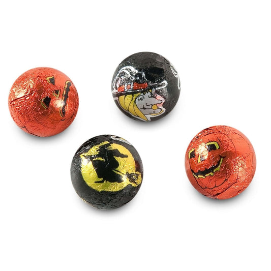 Foiled Solid Milk Halloween Balls 10lb-online-candy-store-81001