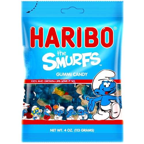 Haribo The Smurfs 4oz 12ct