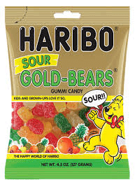 Haribo Sour Gold Bears 5oz 12ct-online-candy-store-S120C