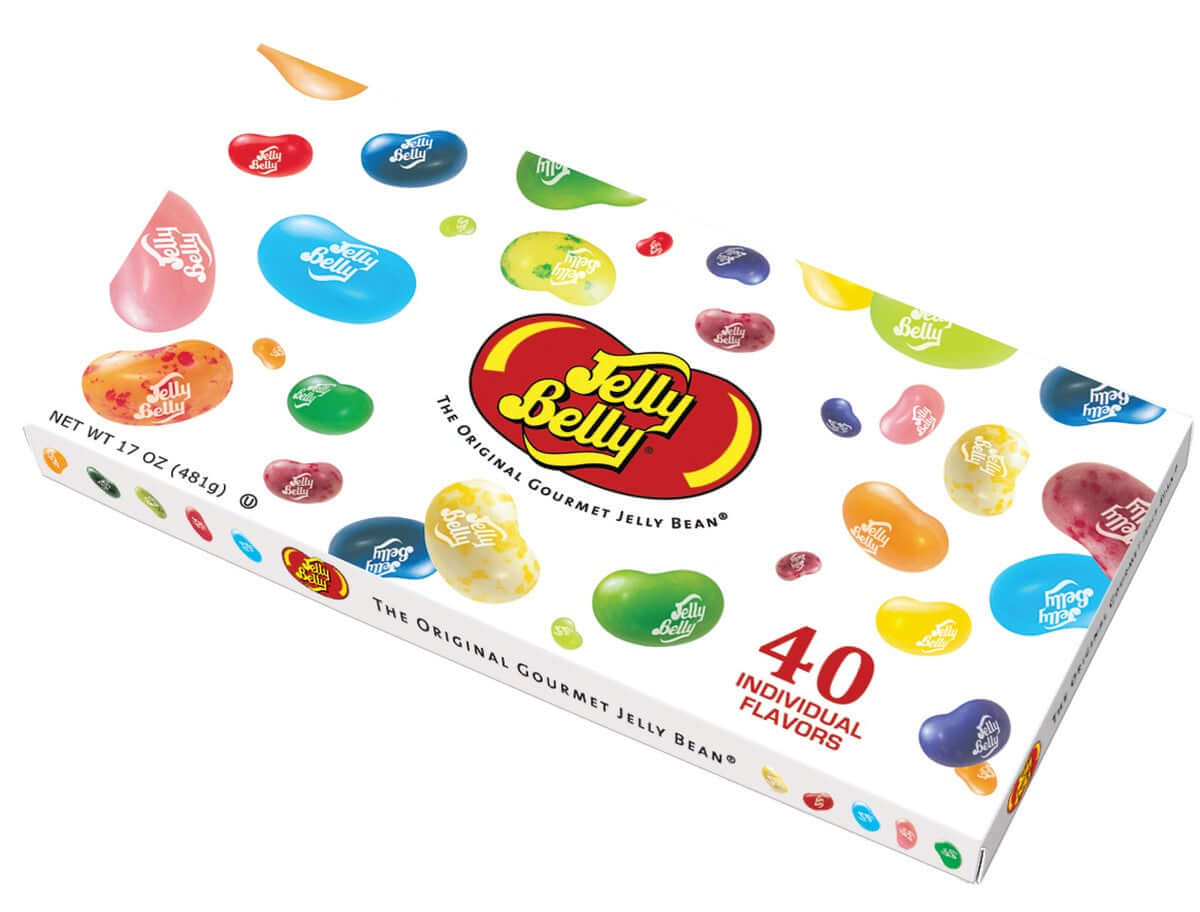 Jelly Belly 40 Flavor Gift Box 17oz 5ct-online-candy-store-3309C