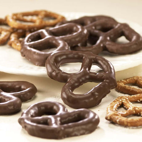 Asher Milk Chocolate Smothered Pretzels 7lb Box - Default Title Asher's Chocolates Fine Chocolate Candy Store For Me