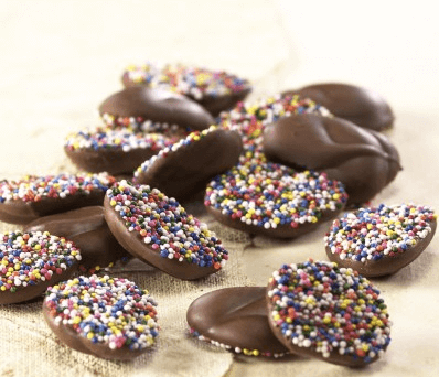 Asher Milk Chocolate Nonpareils With Multi Seeds 8lbs-online-candy-store-1295