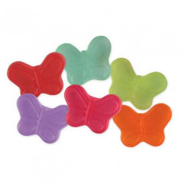 Albanese Assorted Colors Mini Gummi Butterflies 5lb-online-candy-store-50232