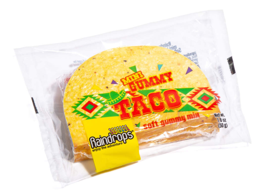 Raindrops Gummy Mini Taco 1.8oz 16ct