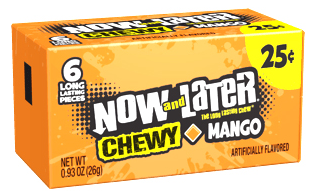 Now and Later Chewy Mango 24 Ct