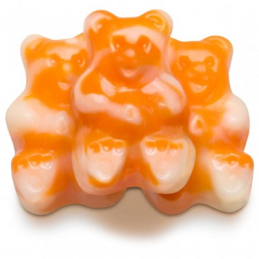 Albanese Orange Cream Bearsicle Gummy Bears 5lb-online-candy-store-50240