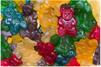 Albanese Papa Gummi Bears 3 inch 5lb-online-candy-store-50183