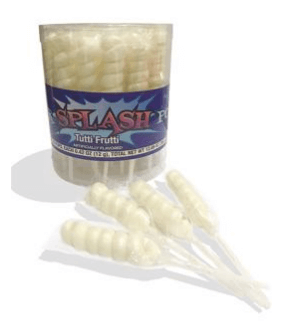 Alberts Color Splash Lollipops Pearl White 30ct