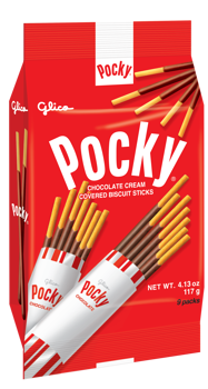 Pocky Chocolate Family Pack 3.81oz 4/5ct case