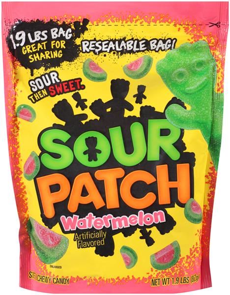Sour Patch Watermelon 1.9 lb Resealable Bag-online-candy-store-6190