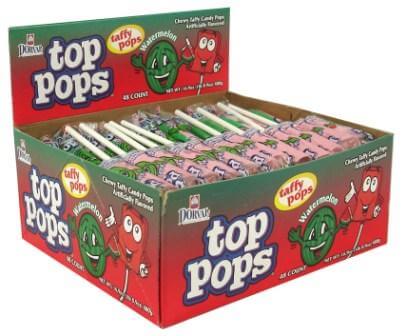 Dorval Watermelon Top Pop 48ct-online-candy-store-25520