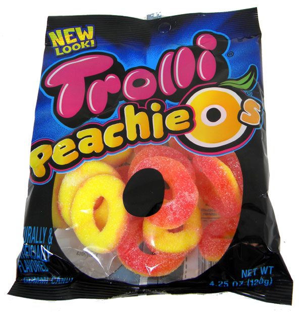 Trolli Peachie O Rings 4.25oz Bag 12ct-online-candy-store-S169C