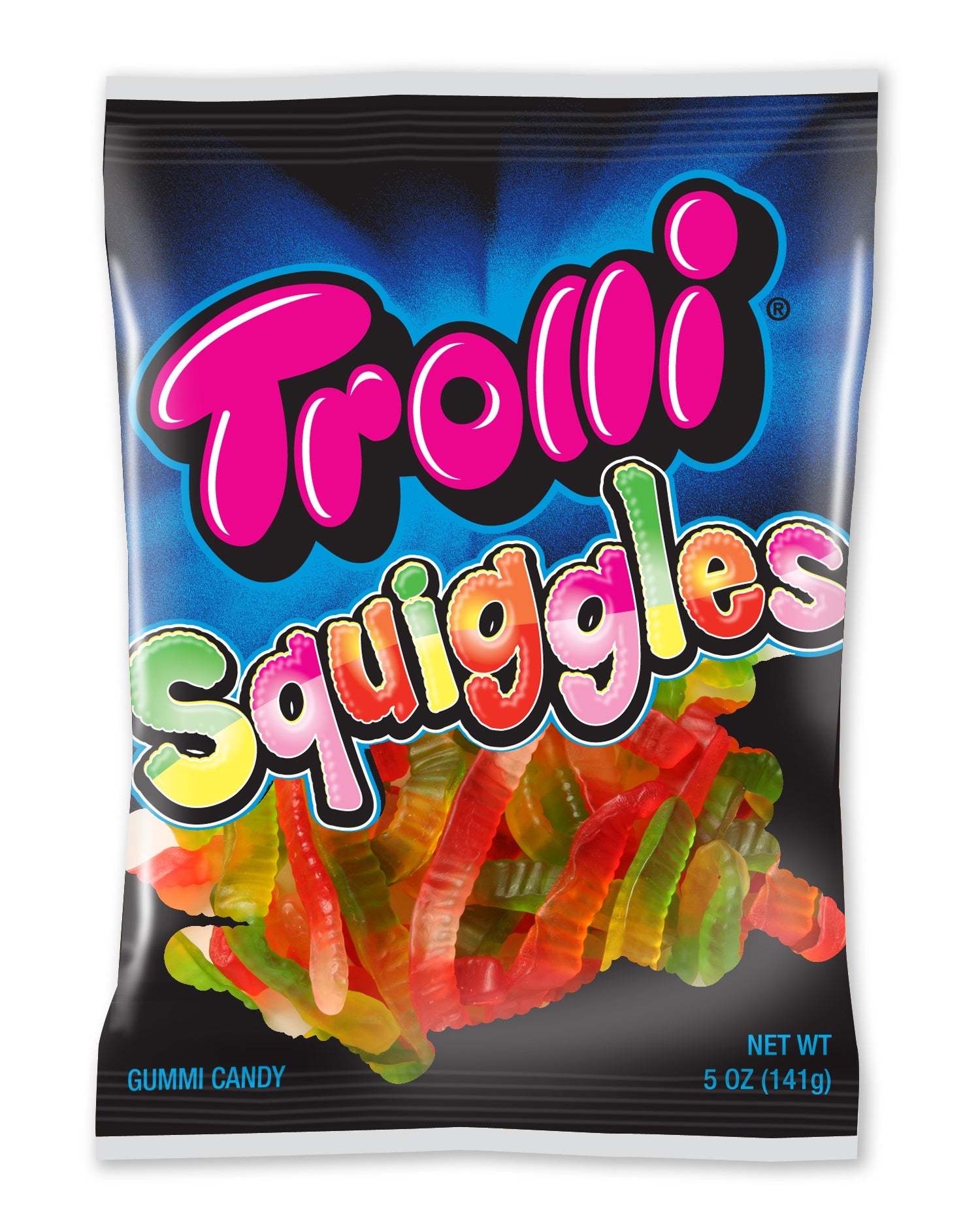 Trolli Squiggles Gummi Worms 5oz Bag 12ct-online-candy-store-188C