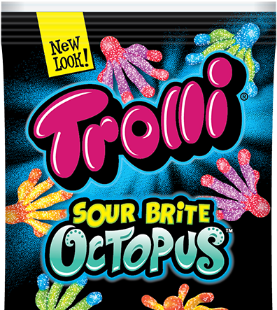Trolli Sour Brite Octopus 4.25oz 12ct