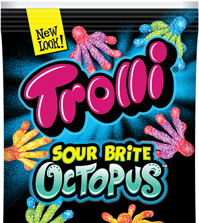 Trolli Sour Brite Octopus 4.25oz 12ct - Default Title Trolli Candy Store For Me