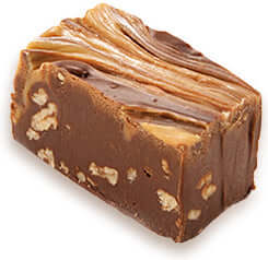 Asher Turtle Fudge Chocolate, Pecans, Caramel 6lb-online-candy-store-80807